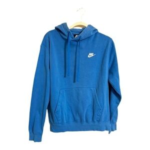 Nike Blue Pullover Hoodie Sweatshirt